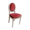 White laquered chair in Louis XVI style