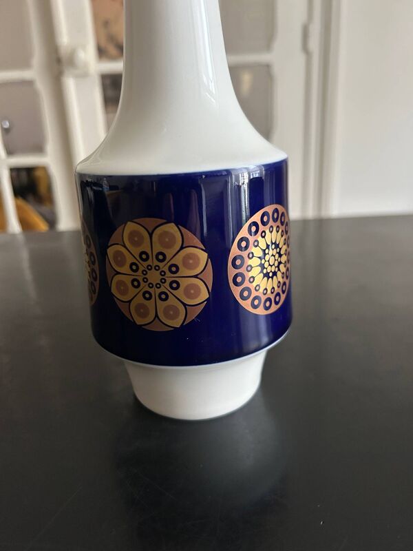 vase en porcelaine  Heinrich Bavaria 1970