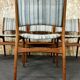4x 60s 70s teak chairs Chair Dining Chair Henning Kjaernulf Danish 60s