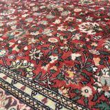 Vintage Turkish carpet Hereke end knoated hand 150x225 cm