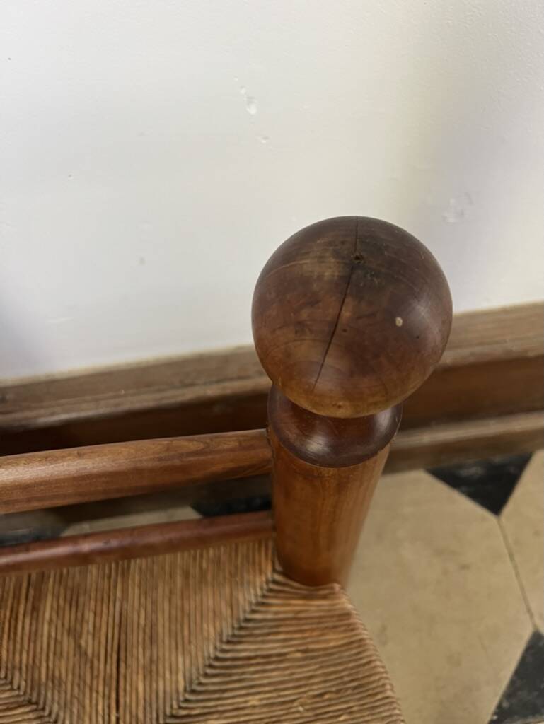 “Fireside” chair in the style and period of Charles Dudouyt, 1940s