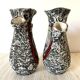 Paire de vases italiens augusto giulianelli 1950