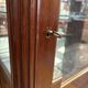 Neoclassical display cabinet by Maurice Hirsch – mahogany, brass and glass