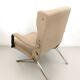 Reclining Beige Armchair by Giulio Moscatelli for Formanova, Italy