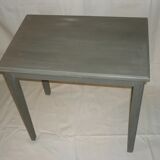 Grey painted wooden table