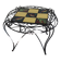 Ceramic coffee table with fish decoration, 1970s