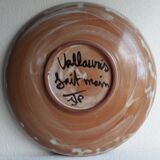 Dish vallauris floral decoration jtp