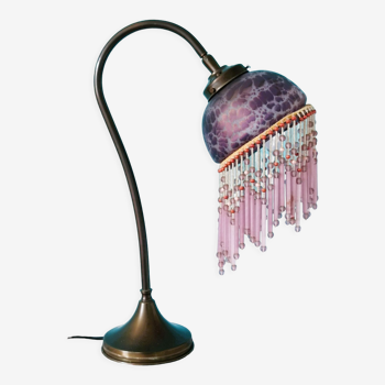 Art deco tassels lamp