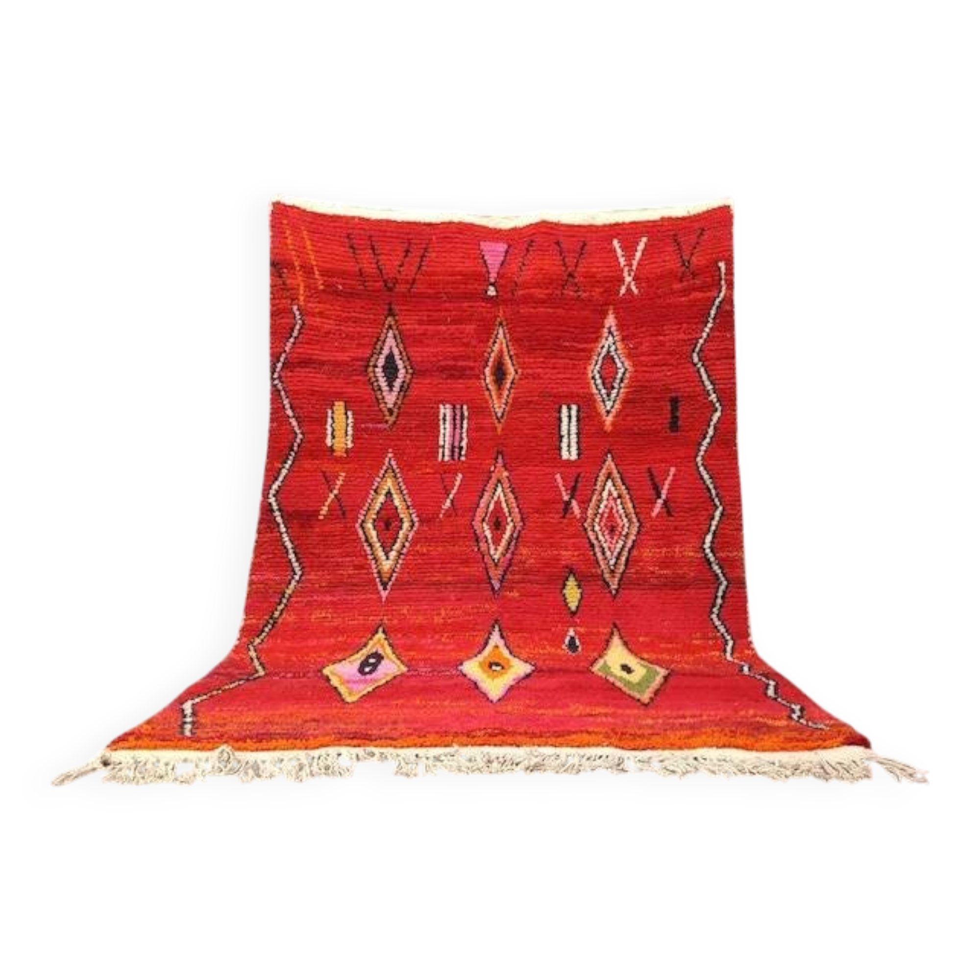 Berber Moroccan rug decorated 250cm x 150cm