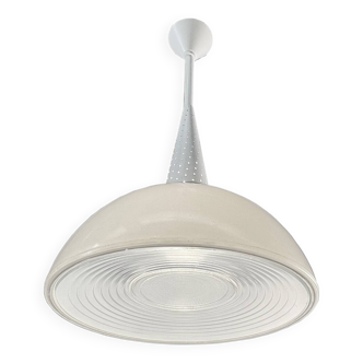 Suspension Vintage Moderniste • Holophane • 1950