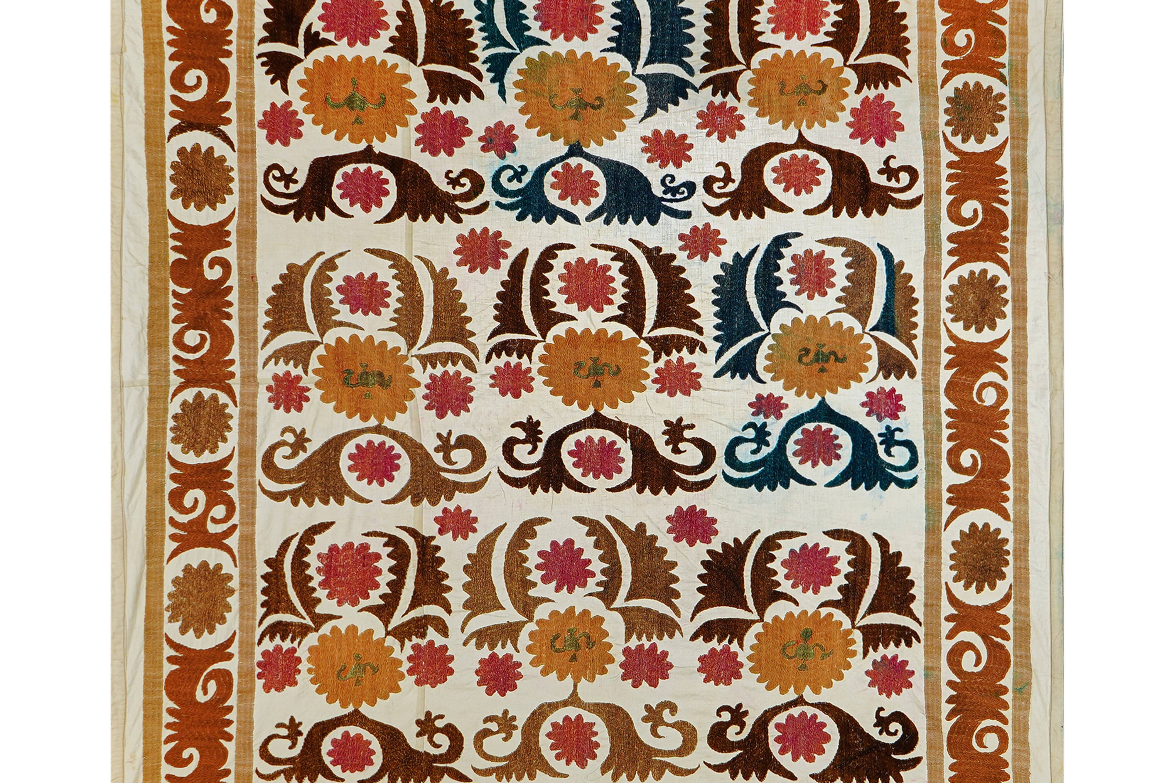 Vintage Turkish hand-knotted rug 112x126 cm