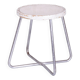 Bauhaus Stool in Beech, Chrome, and Steel from Mücke-Melder, Czech, 1930s
