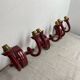 Art Deco ceramic wall lights, adjustable arms
