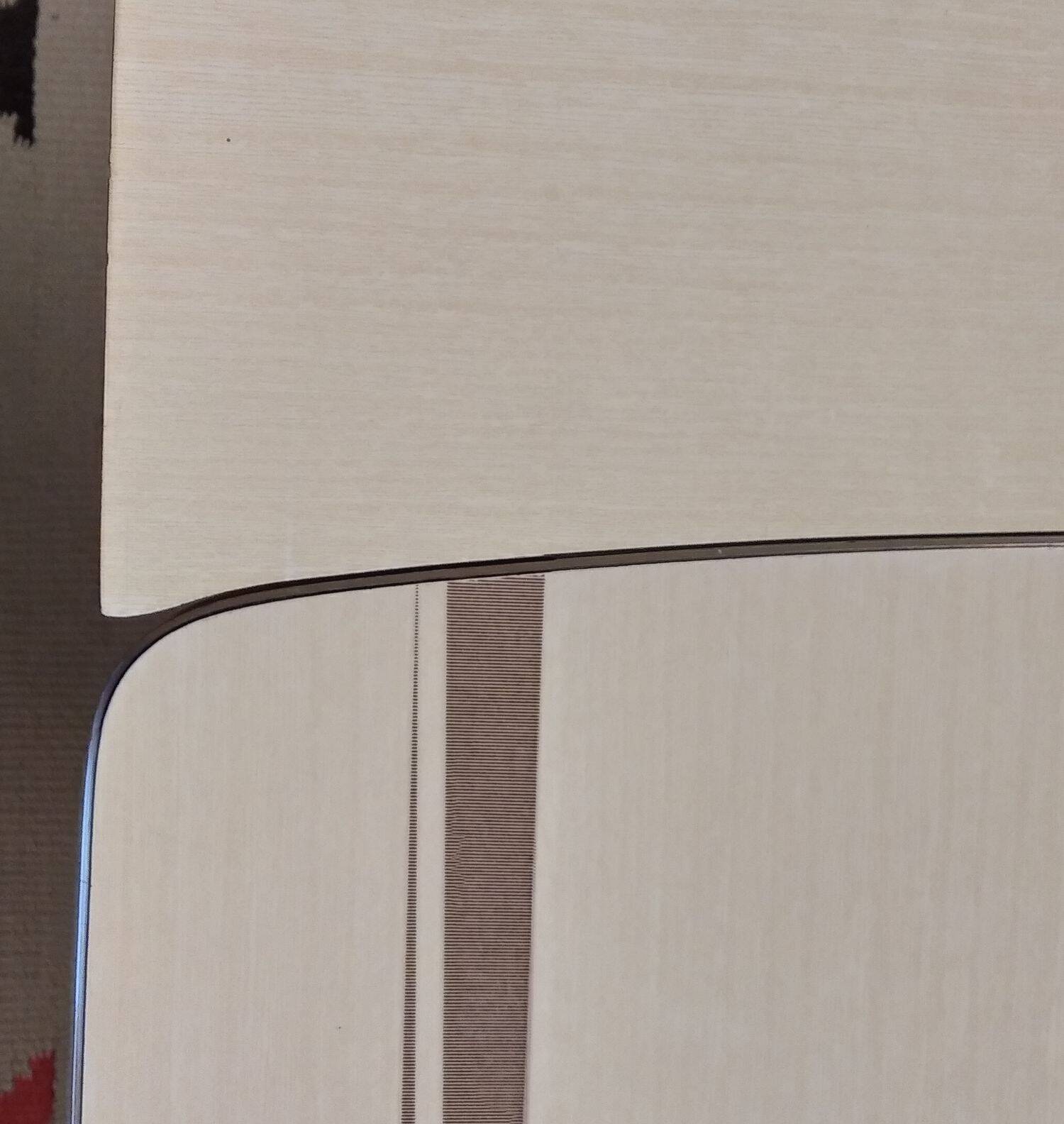 Table basse extensible, années 70