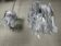 2x vintage Mazzega 'melting glass' chandeliers – Murano