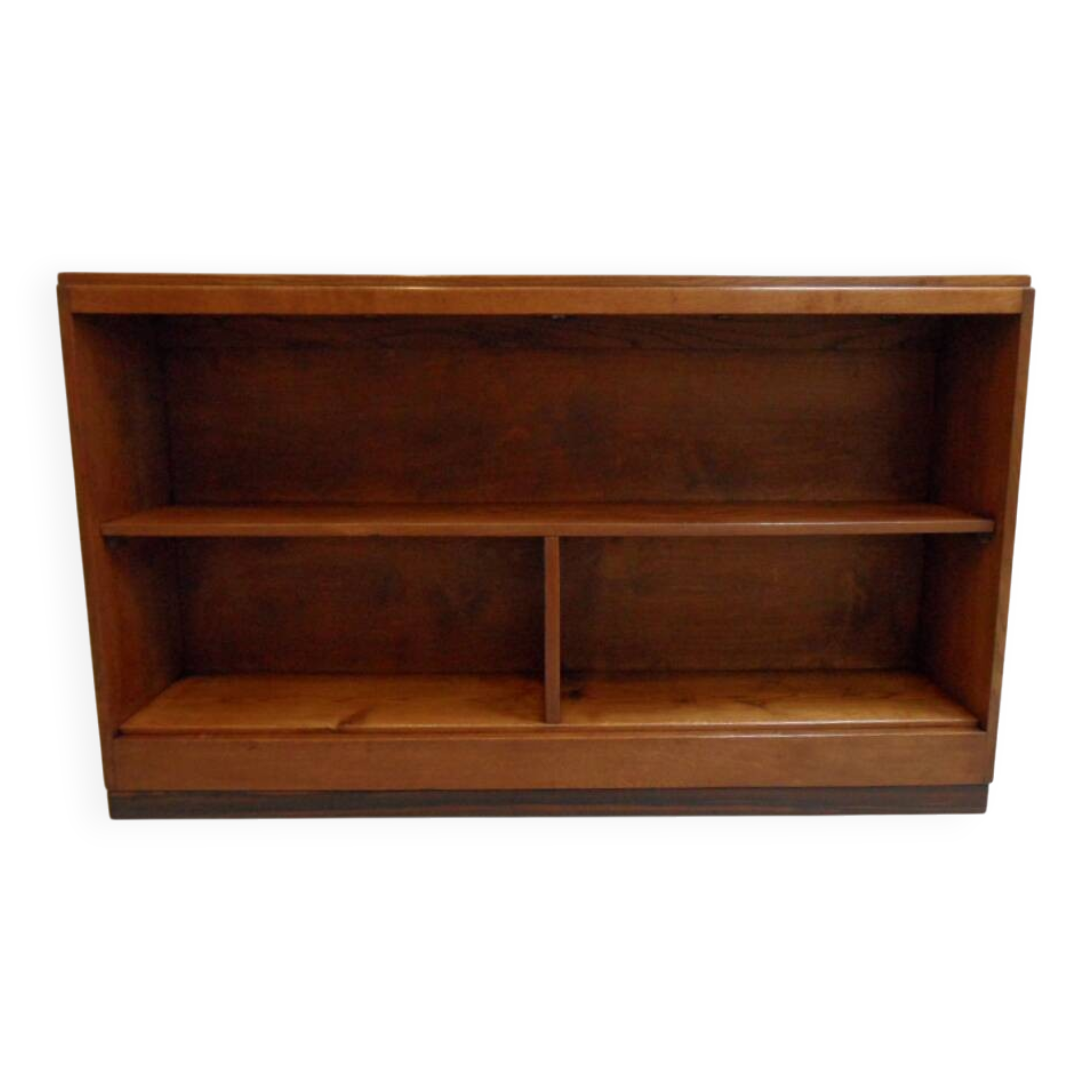 ArtbDeco oak open bookcase Amsterdam School