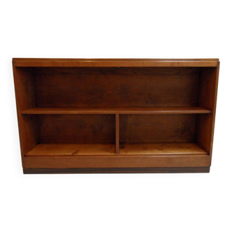 Bibliothèque ouverte en chêne ArtbDeco, style Amsterdam