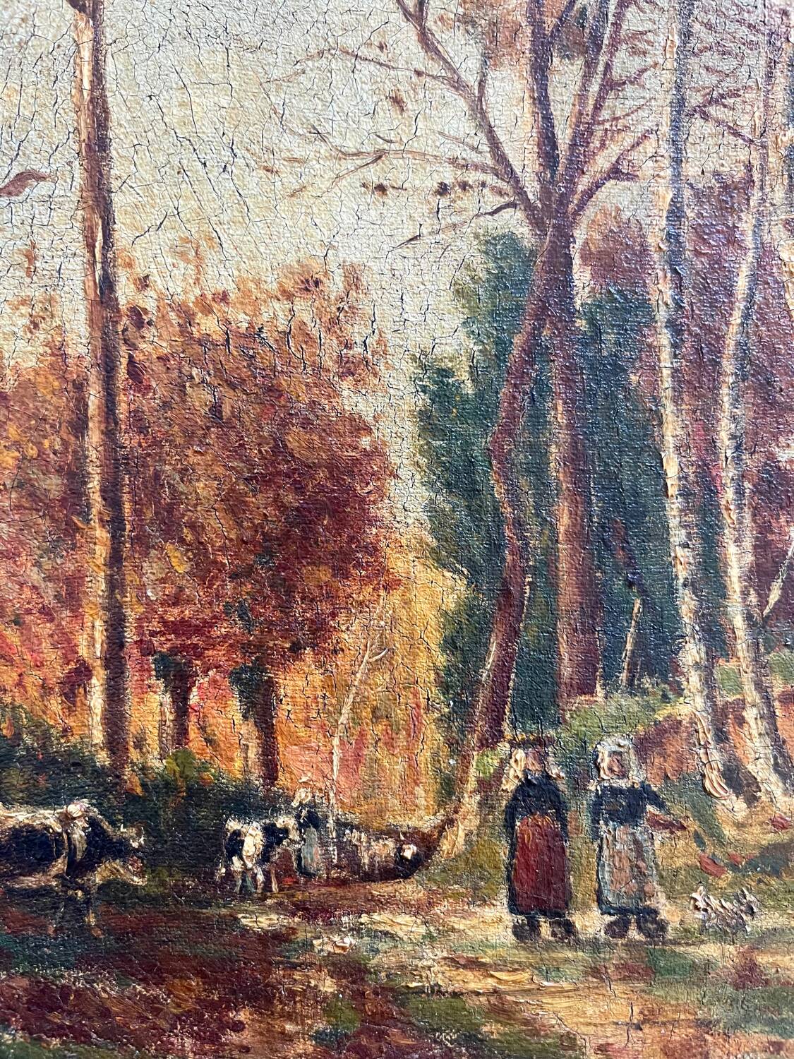 Oil on canvas, 19th century.