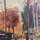 Oil on canvas, 19th century.