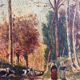 Huile sur toile XIX ème.