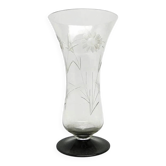 Art Deco vase, glass, Poland, 1930s