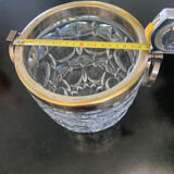 Crystal ice bucket