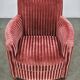 1950s Danish Modern Sculptural Velvet Lounge Armchair