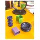 Cari Zalloni Blue Candle Holder 1960s