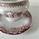 Rare old vegetable dish – Saint-Amand Hamage – English red ironstone