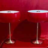 Pair of large lamps