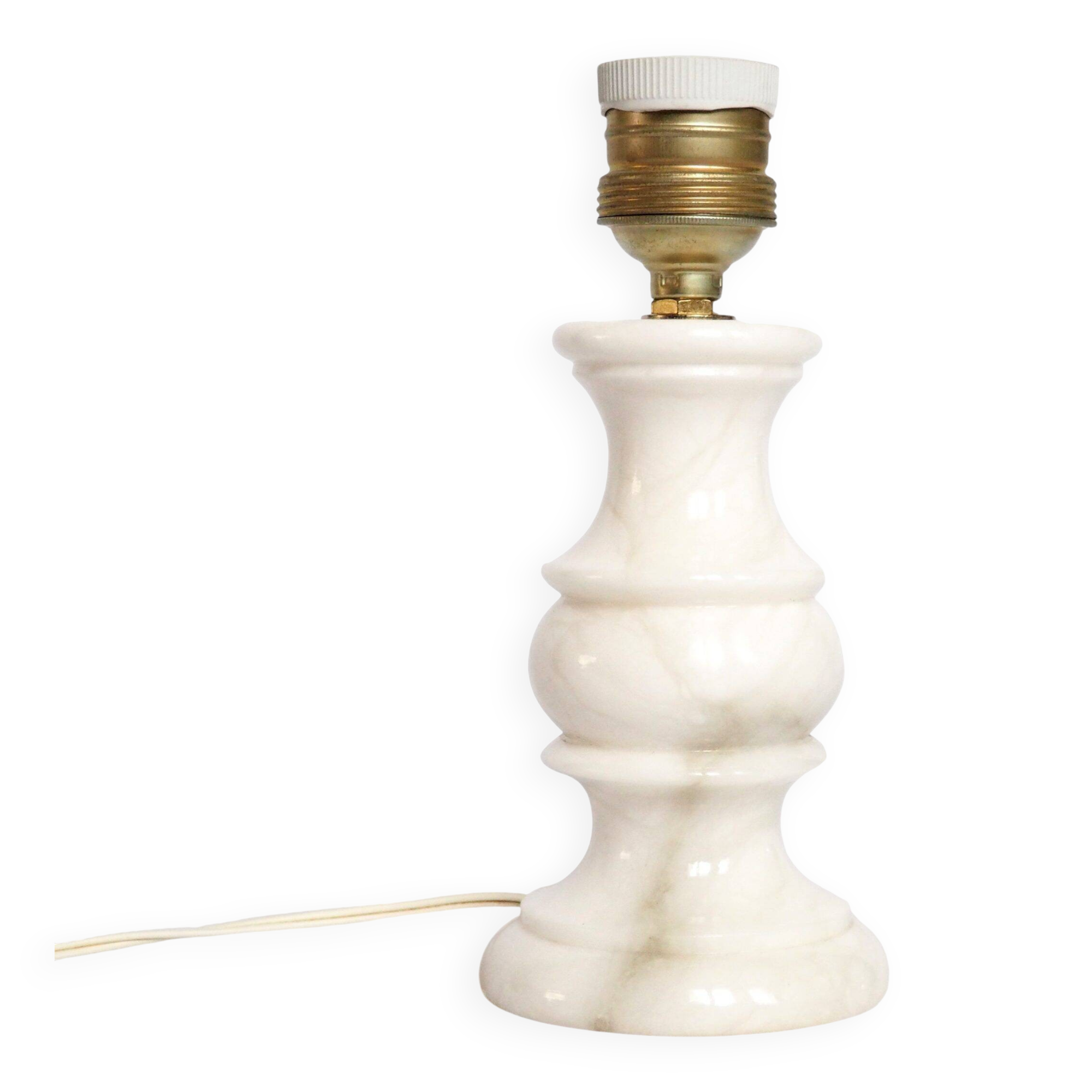 Marble lamp base