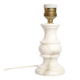 Marble lamp base