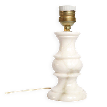 Marble lamp base