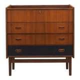 Teak dressing table, Danish design, 1970s, manufactured in Denmark