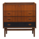 Teak dressing table, Danish design, 1970s, manufactured in Denmark