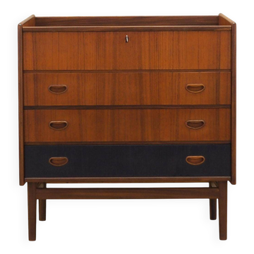 Coiffeuse en teck, design danois, années 1970, fabriquée au Danemark