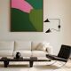 Colourful abstract on canvas 'catch a glimpse of the field'