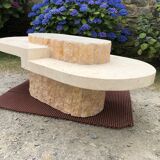 Asymmetrical coffee table