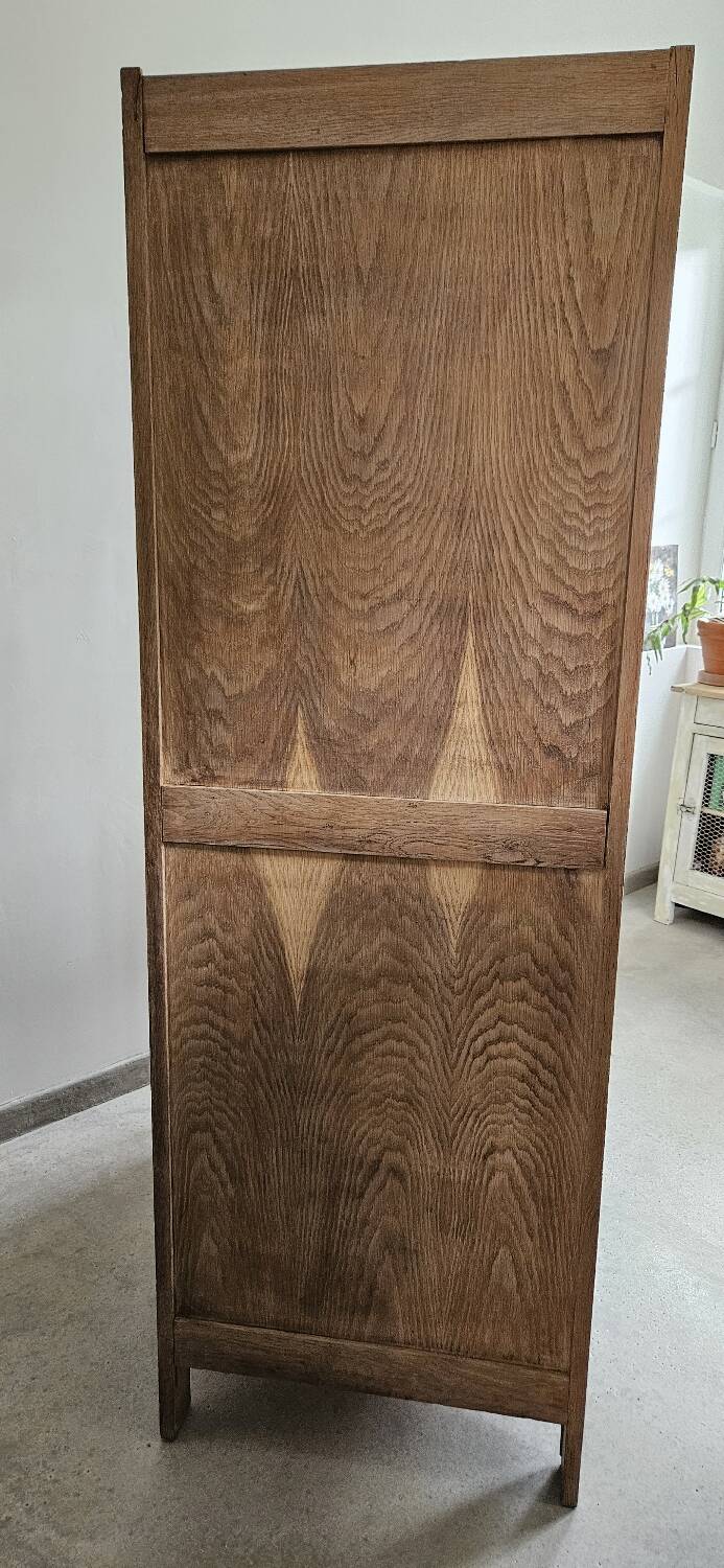 Wardrobe, Parisian sliding door vintage Art Deco wardrobe