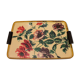 Plateau vintage fleurs anémones