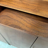 Vintage teak library from the 1960s.