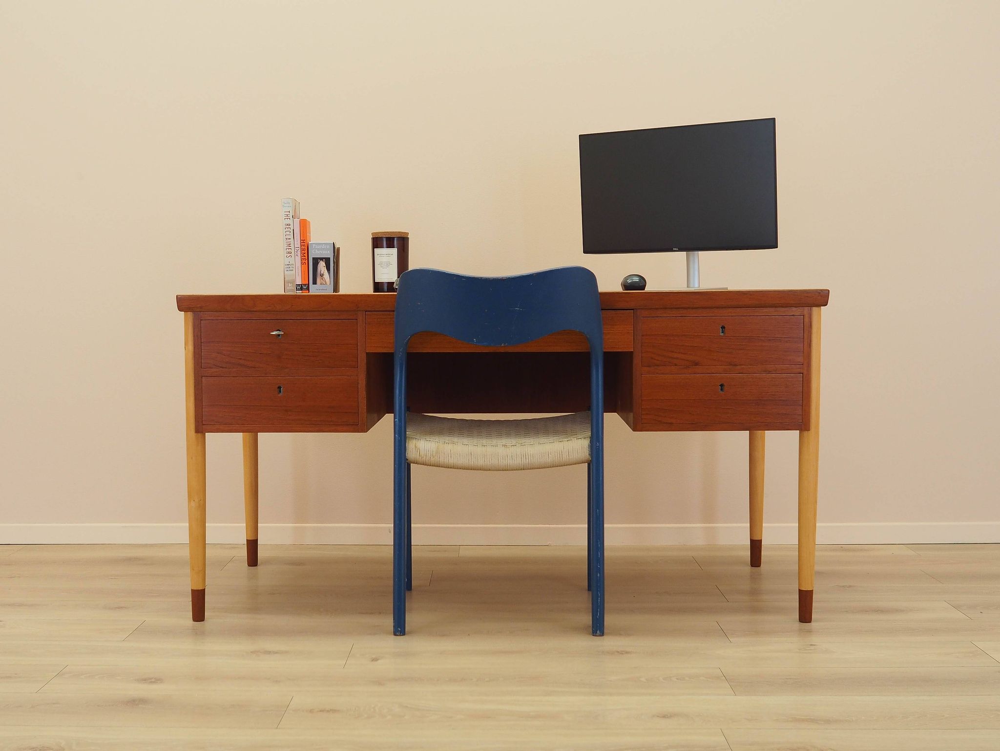 Teak desk, Danish design, 1970s, made in Denmark