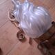 3 gold metal torchere wall lights