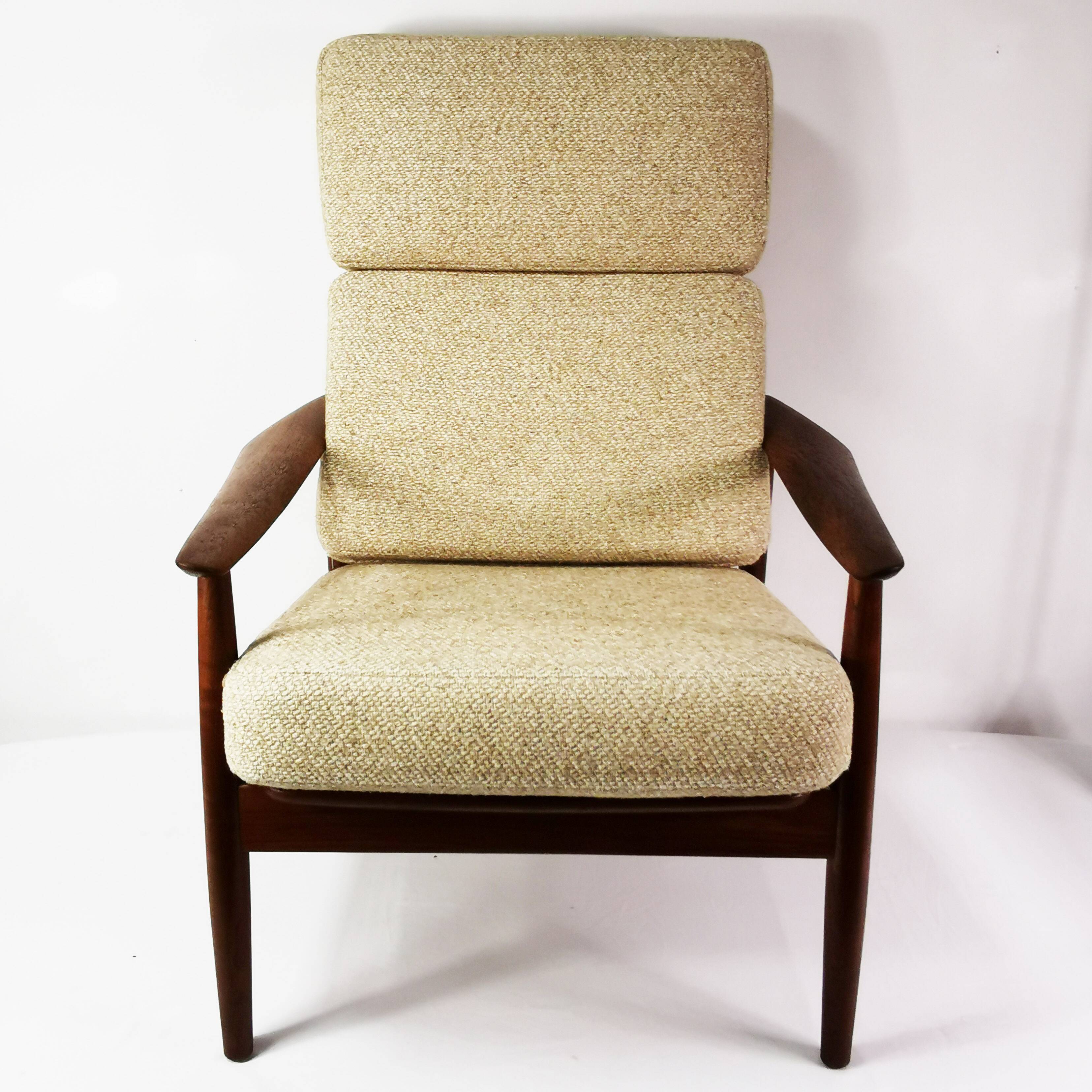 Modernist designer armchair, Cado, designed by Arne Vodder, Denmark, 1960s.