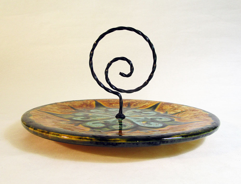 Ceramic cheese platter