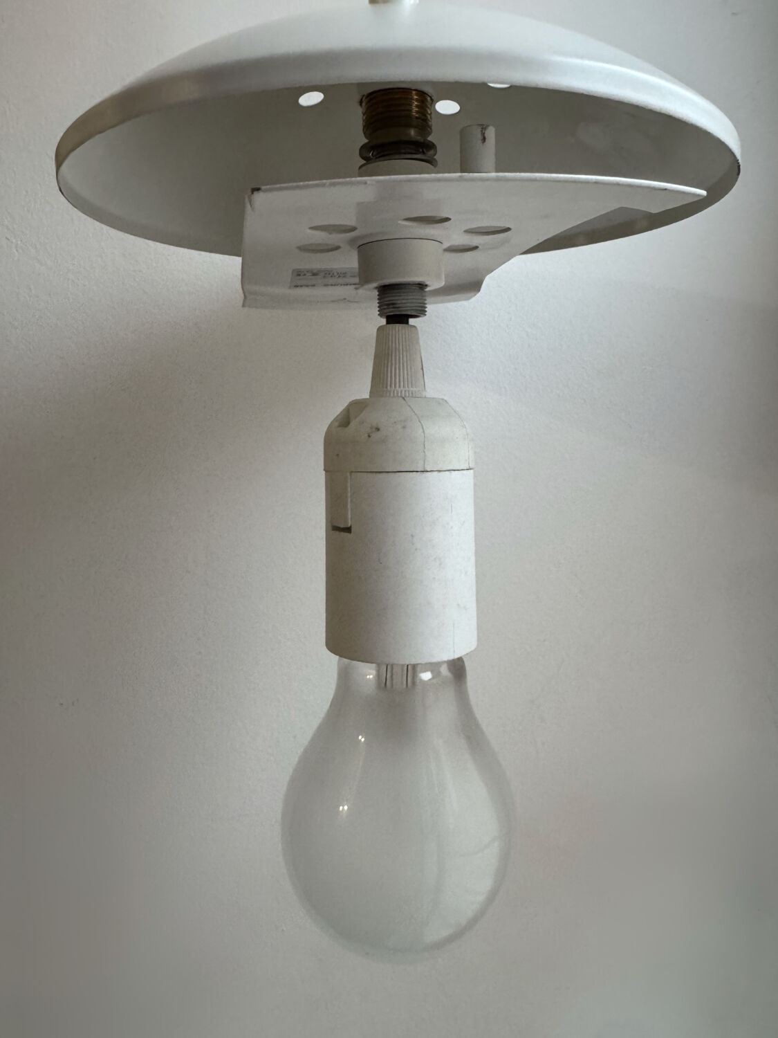 Lustre white opaline egg vintage Limburg