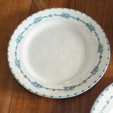 3-course round set in iron Salins Sartene earth