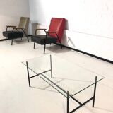 Coffee table 1950 by Pierre Guariche Steiner