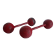 Set of Art deco Double Ball Dumbbels, 1930s.