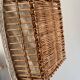 Panier de rangement vintage rustique osier